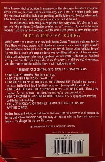 Dude, Where is my Country? 9780446692625 Michael Moore, Verzenden, Michael Moore