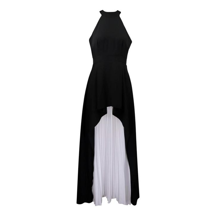 Rinascimento • zwart witte maxi jurk • M, Kleding | Dames, Truien en Vesten, Zwart, Nieuw, Maat 38/40 (M), Verzenden