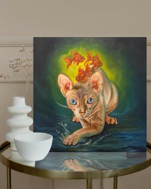 Mayra Cinta - Inner instinct, Antiek en Kunst, Kunst | Schilderijen | Modern