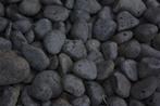 Beach Pebbles zwart 3-6cm  2KG  aquarium decoratie stenen, Dieren en Toebehoren, Nieuw, Ophalen of Verzenden