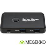 ScreenBeam USB Pro Switch Zwart 1 stuk(s), Informatique & Logiciels, Commutateurs réseau, Verzenden