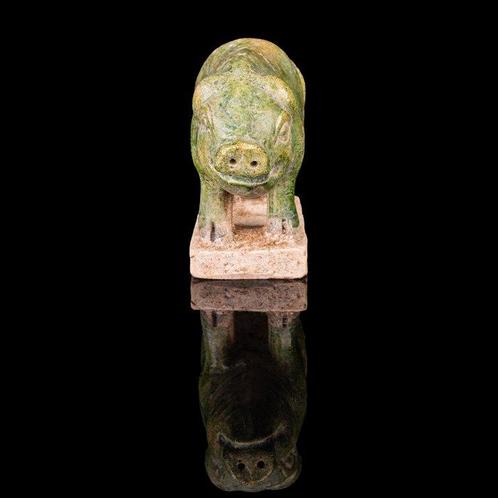 Chinois antique, dynastie Ming Figurine du zodiaque en, Antiek en Kunst, Antiek | Overige Antiek