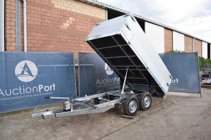 Veiling: Aanhangwagen Kipper BW Trailer 750kg Nieuw, Auto's, Vrachtwagens, Ophalen