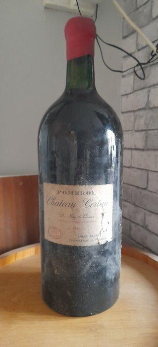 1961 Château Certan De May de Certan - Pomerol - 1, Verzamelen, Wijnen