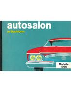 1966 AUTOSALON IN BUCHFORM, Nieuw