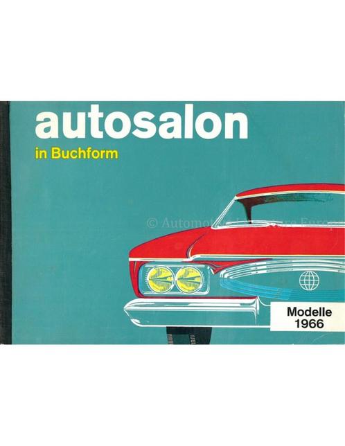 1966 AUTOSALON IN BUCHFORM, Livres, Autos | Livres