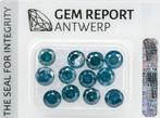 Zonder Minimumprijs - 12 pcs Diamant  (Kleurbehandeld)  -, Handtassen en Accessoires, Nieuw