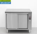 HCB RVS Warmhoudkast Bordenwarmhoudkast 2 schuifdeuren, Zakelijke goederen, Ophalen of Verzenden, Nieuw in verpakking