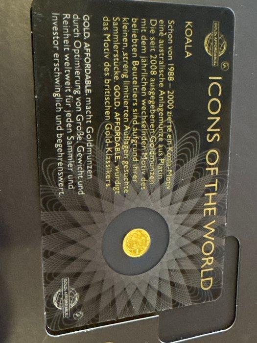 Rwanda. 10 Amafranga 2015 Kiwi - 1/200 oz (.999) Blister, Postzegels en Munten, Munten | Europa | Niet-Euromunten