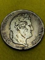 Frankrijk. Louis Philippe I. 5 Francs 1837-B, Rouen (Zonder