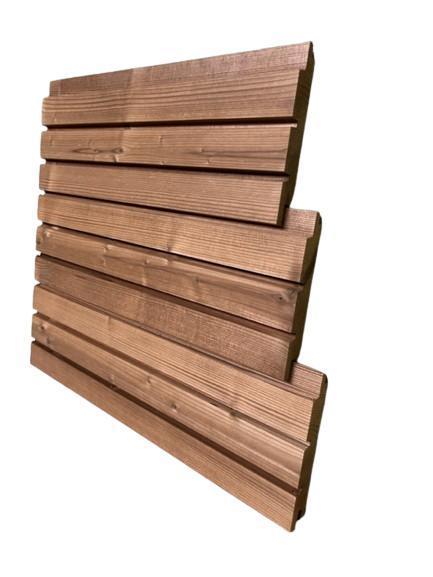 gevelbekleding thermowood vuren, Doe-het-zelf en Bouw, Hout en Planken, Plank, Nieuw, Vuren, Ophalen