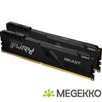 Kingston DDR4 FURY Beast 2x16GB 3200, Computers en Software, Verzenden, Nieuw