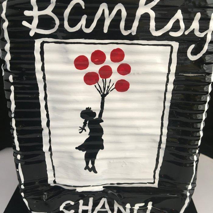 Norman Gekko - Chanel N.5 BANKSY (« Balloon Girl Edition, Antiek en Kunst, Kunst | Schilderijen | Modern