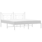 Wit Metalen Bedkader 180x200 | Tweede Kansje! | OP=OP, Huis en Inrichting, Slaapkamer | Bedden, Verzenden, 180 cm, 200 cm, Metaal