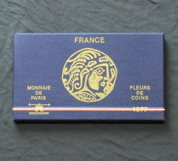 Frankrijk. Year Set (FDC) 1977 (9 monnaies) (Zonder beschikbaar voor biedingen