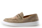 Logo Instappers in maat 44 Beige | 5% korting, Kleding | Heren, Schoenen, Overige kleuren, Verzenden, Overige typen, Gedragen