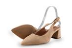 No Stress Slingbacks in maat 38 Beige | 5% extra korting, Kleding | Dames, Verzenden, Beige, Zo goed als nieuw, No Stress