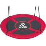 Nestschommel rood 110 cm met touwen - tot 150 kg, Kinderen en Baby's, Speelgoed | Buiten | Speeltoestellen, Ophalen of Verzenden