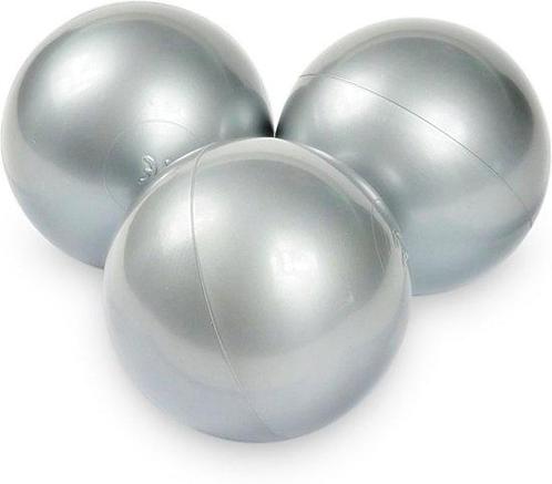 Ballenbak ballen zilver (70mm) 1000 stuks, Kinderen en Baby's, Speelgoed | Babyspeelgoed, Nieuw, Ophalen of Verzenden