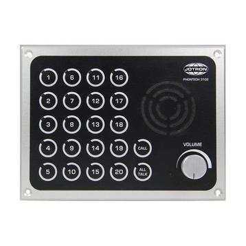Bieden: Alphatron AlphaCall PH Intercom 20 line black - 321, Ophalen of Verzenden