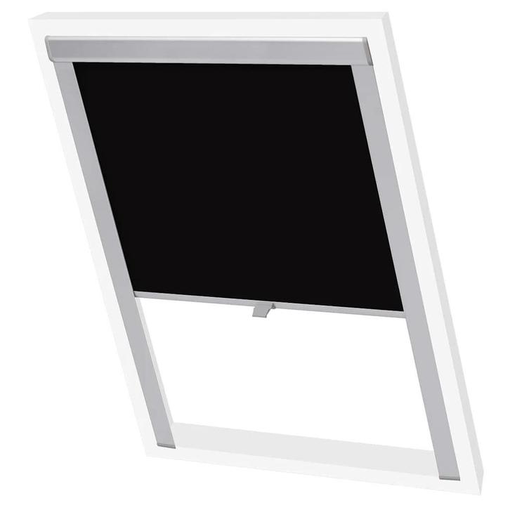 Velux Rolgordijn UK08 Zwart | Retour Deal | 35% Korting, Huis en Inrichting, Stoffering | Gordijnen en Lamellen, Zwart, Nieuw