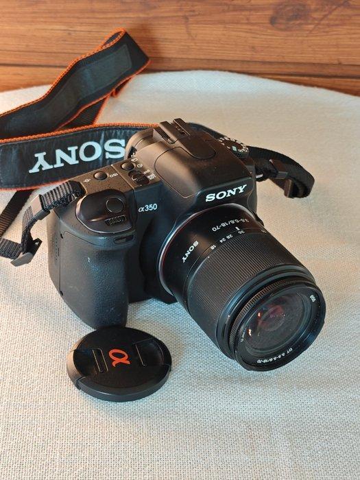 Sony DSLR-A350 + Sony DT 3.5–5.6 / 18–70 + Sony DT 4–5.6 /, Audio, Tv en Foto, Fotocamera's Digitaal