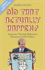 Did That Actually Happen? 9781444750416, Paddy Duffy, Duffy  Paddy, Verzenden