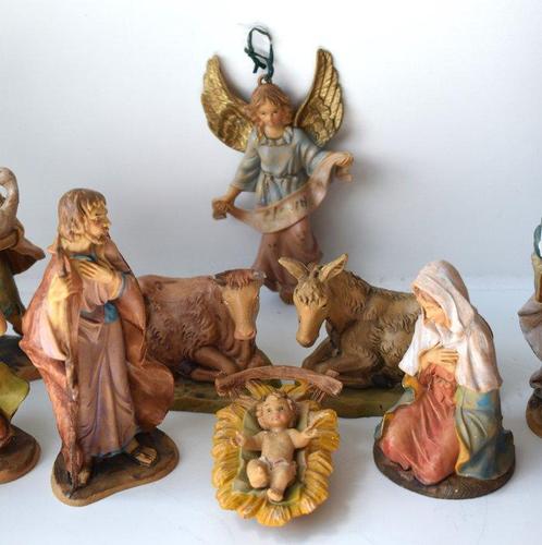 gestempeld Italy/genummerd - Kerstbeeldje ornament (12) -, Antiek en Kunst, Antiek | Boeken en Manuscripten