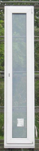 pvc terrasraam , chassis , venster 45 x 224 wit 3dubbel glas, Doe-het-zelf en Bouw, Raamkozijnen en Schuifdeuren, Inclusief glas