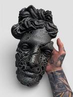 Reliëf, Vintage Apollo Temple relief - 30 cm - Gips, beton