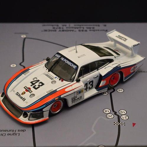 Artwork - Porsche - 935 Moby Dick- 1978 - 24hLeMans race, Hobby en Vrije tijd, Modelauto's | 1:5 tot 1:12