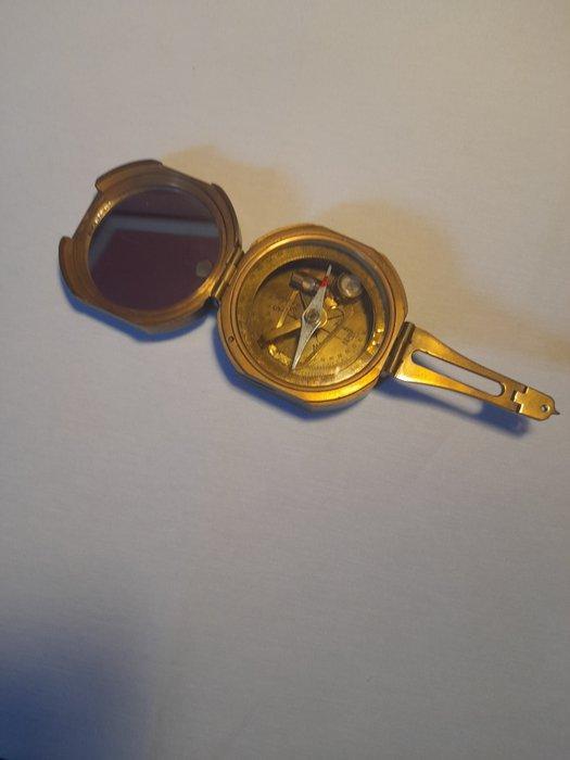 Zakkompas - Messing - antiek messingkompas, Antiek en Kunst, Curiosa en Brocante