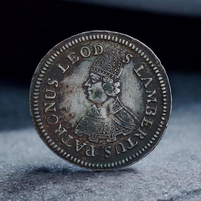 België / Bisdom Luik Sint-Lambertus. 1 Escalin 1792 / Sede, Timbres & Monnaies, Monnaies | Pays-Bas