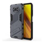 Xiaomi Poco X3 Pro Hoesje met Kickstand - Shockproof Armor, Verzenden