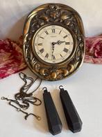 Horloge comtoise (3) - Radiant Style Rococo Laiton, Fer,, Antiek en Kunst, Antiek | Klokken