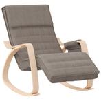 Schommelstoel Taupe -35%! Zalig Relaxen voor Senioren, Nu..., Verzenden, Nieuw, Stoel