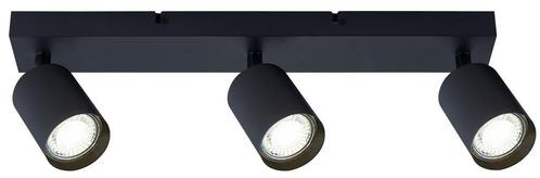 Bar Spot Armatuur Zwart | 3 Spot Armatuur | GU10 Fitting, Huis en Inrichting, Lampen | Spots, Led, Nieuw, Metaal of Aluminium