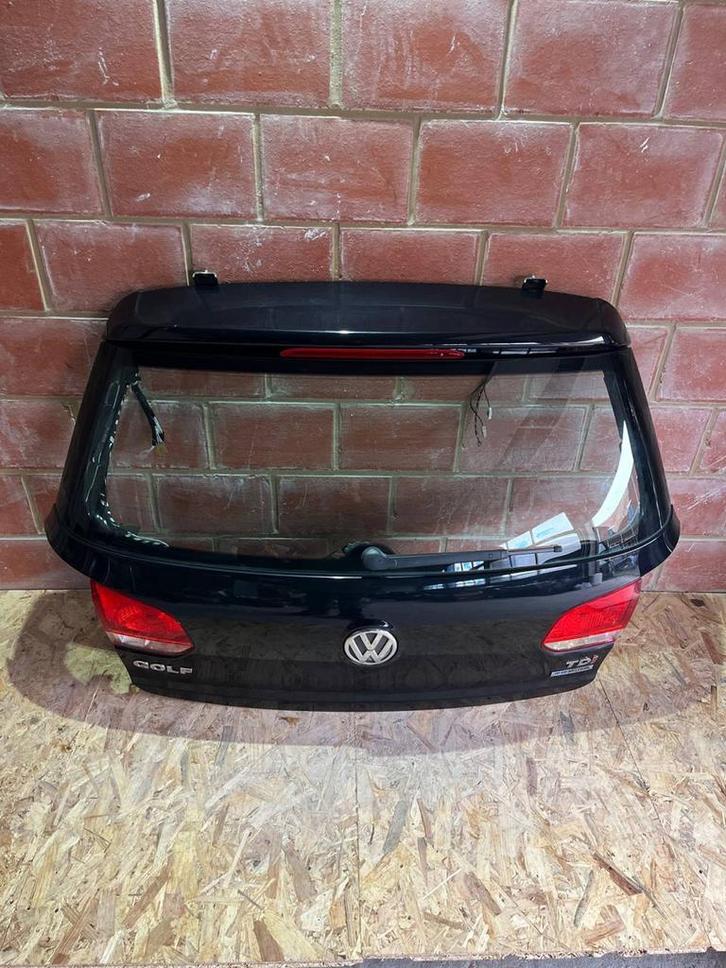 Coffre arrière Volkswagen Golf VI 2008 -2012 Hatchback Noir, Auto-onderdelen, Carrosserie, Ophalen