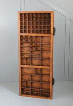 Lettergieterij Amsterdam - Wandbord - Oude Letterbak,, Antiek en Kunst