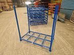 Stapelrek 1395x800xH1500mm blauw gebruikt, Zakelijke goederen, Ophalen of Verzenden