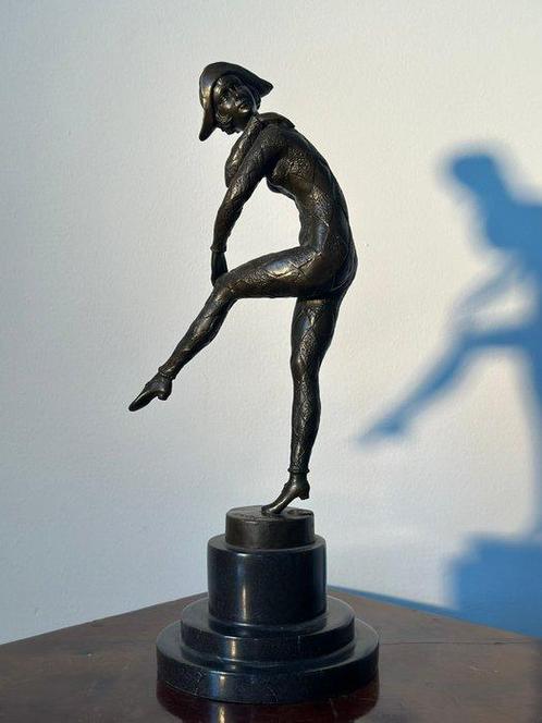 after Dimitri Chiparus (1886-1947) - sculptuur, Tänzerin im, Antiek en Kunst, Curiosa en Brocante