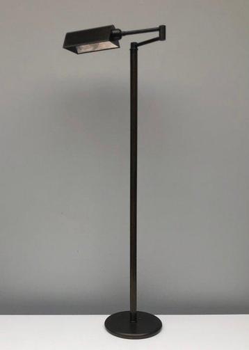 Lampadaire de lecture - Acier - Lampe sur pied à bras