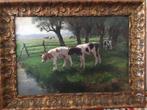Fedor van Kregten (1871-1937) - Koeien in landschap, Antiek en Kunst, Kunst | Schilderijen | Klassiek