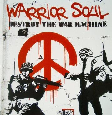 Warrior Soul - Destroy The War Machine - Use of BANKSY