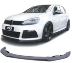 SPOILER LAME AVANT VOLKSWAGEN VW GOLF 6 09-12 R20 NOIR BRILL, Autos : Pièces & Accessoires, Verzenden