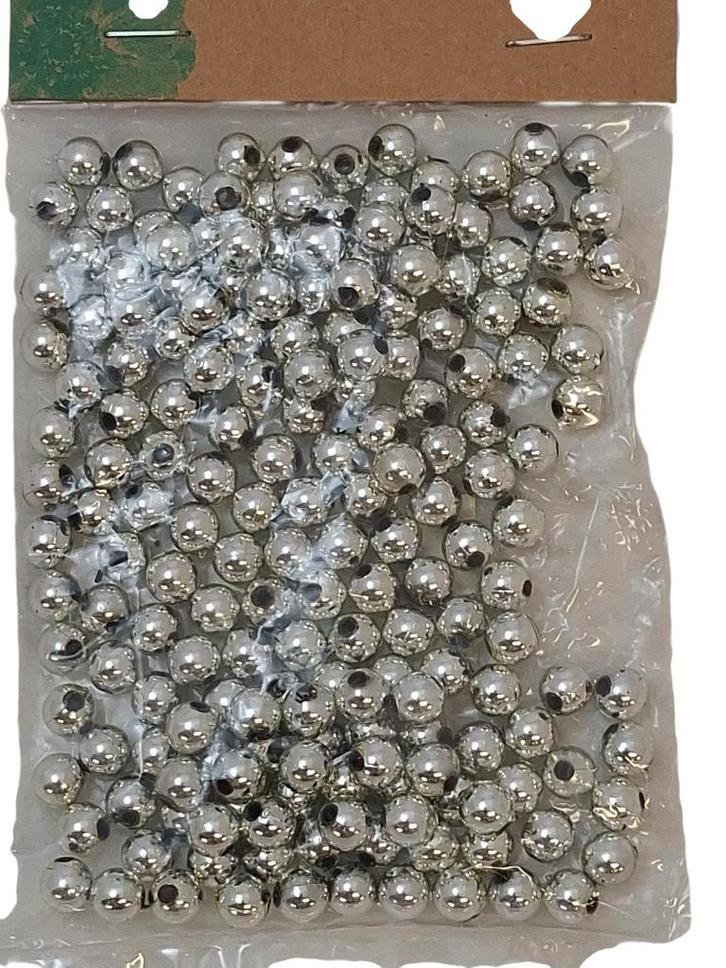 Parels rijgparels Zilverhoogglans 8 mm, Huis en Inrichting, Woonaccessoires | Kunstplanten en Kunstbloemen, Nieuw