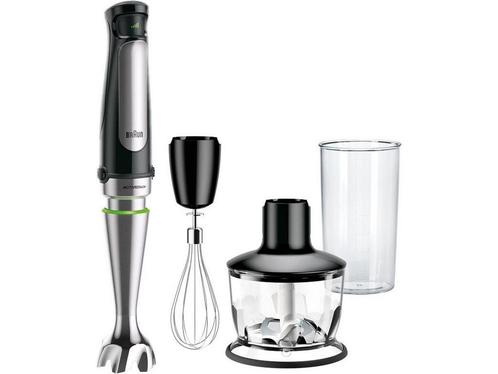 Braun MultiQuick 7X MQ7035X - Staafmixer - Zwart, Elektronische apparatuur, Keukenmixers, Zo goed als nieuw, Verzenden