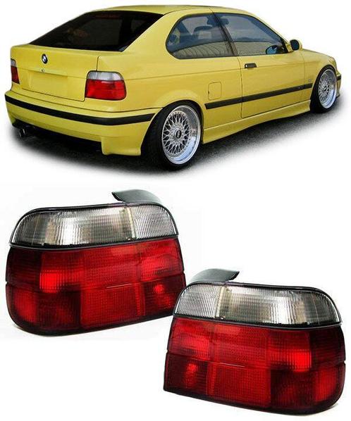 Rood Wit Achter Lichten BMW 3 Serie E36 Compact B5946, Auto-onderdelen, Verlichting, Nieuw, BMW