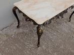 Centre de table - Laiton, Onyx