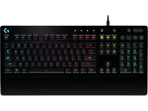 Logitech G213 Prodigy - Gaming Toetsenbord - US Qwerty (ISO), Computers en Software, Toetsenborden, Zo goed als nieuw, Verzenden